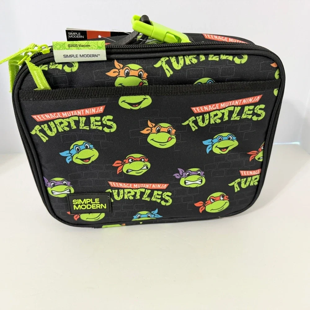 Simple Modern TMNT Teenage Mutant Ninja Turtles Insulated Lunch Box Bag NWT